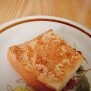 シナモンきな粉トースト♡